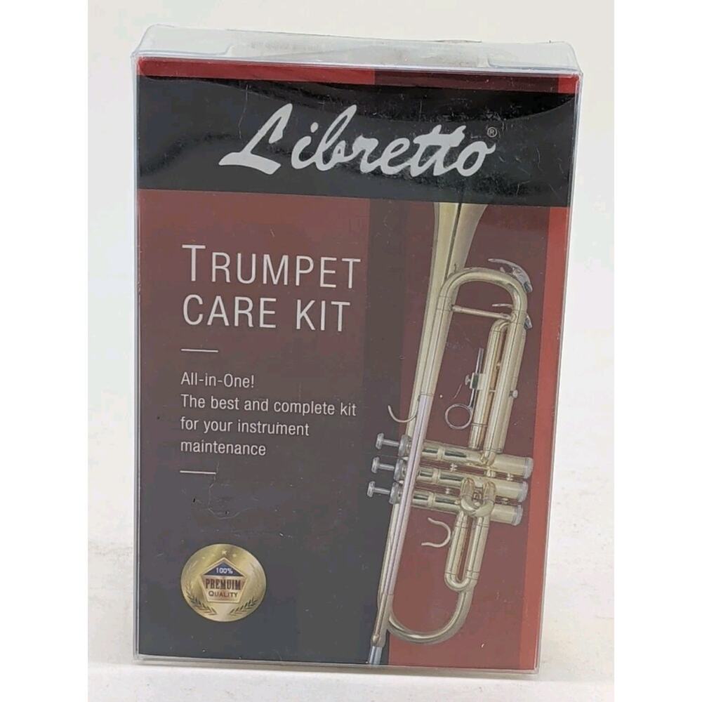 Trumpet ALL-INCLUSIVE Care Kit w/Instructions: Valve Oil+Slide Greas...